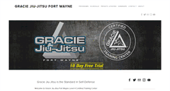 Desktop Screenshot of graciejiu-jitsufortwayne.com
